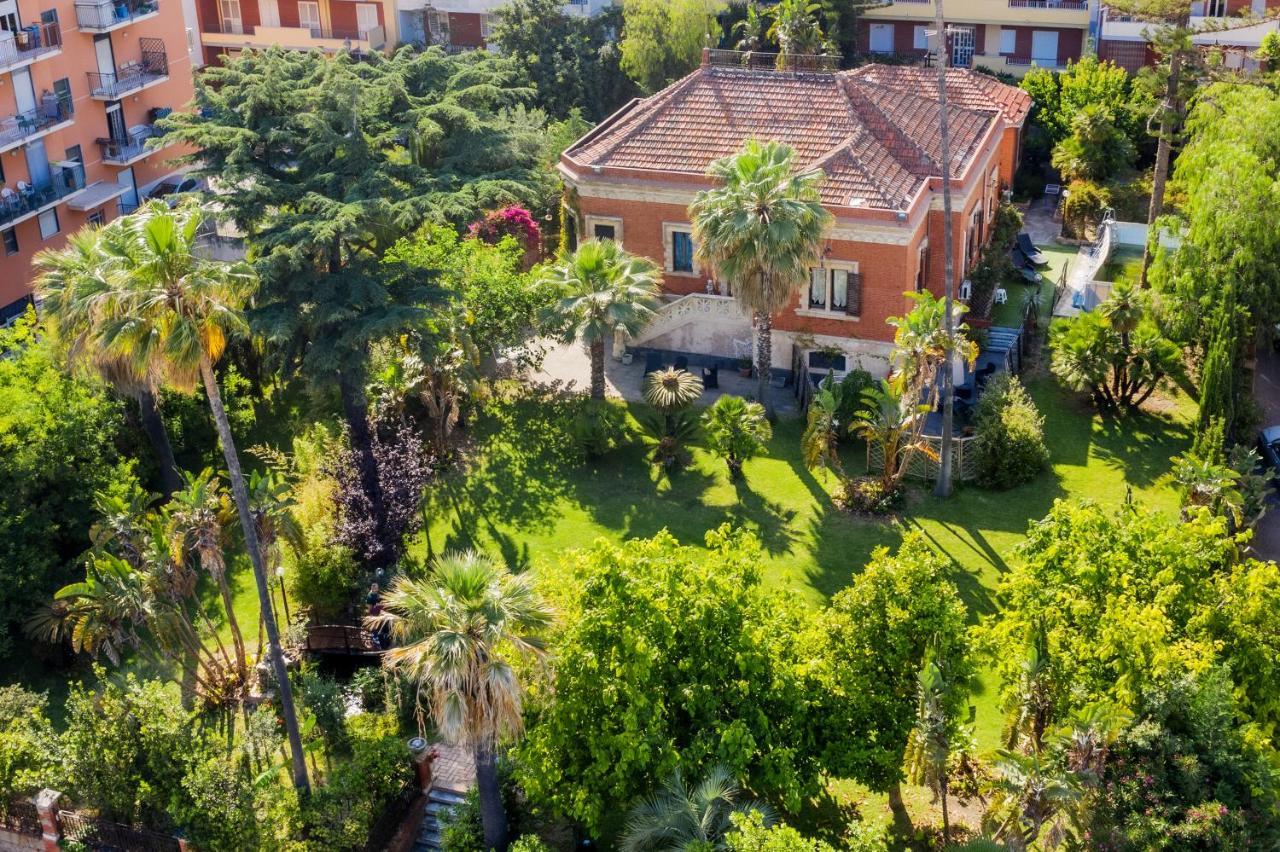 Villa Dei Marchesi Carrozza Santa Teresa Di Riva Bagian luar foto